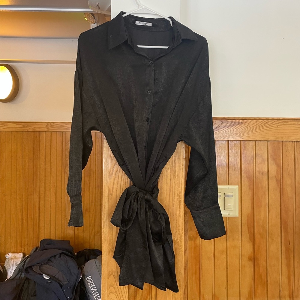 PEPPERMAYO Black Tie Dress